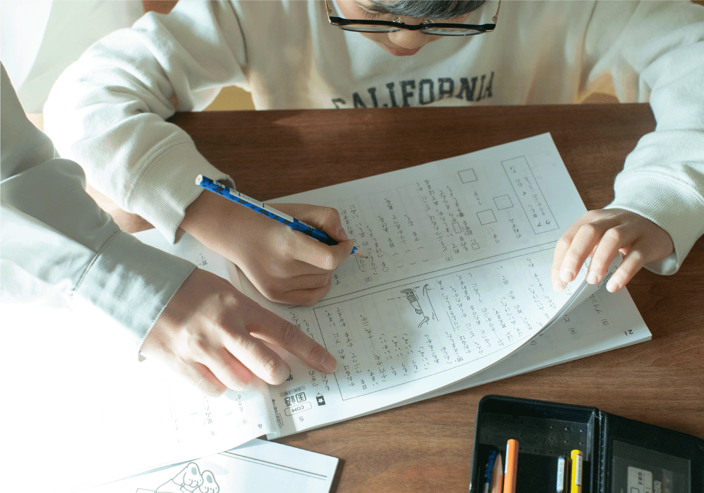 受講の流れ | がんばる舎｜幼児・小学生の通信教材